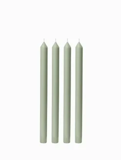 Pale Eucalypt 30cm Dinner Candle (Pack of 4)
