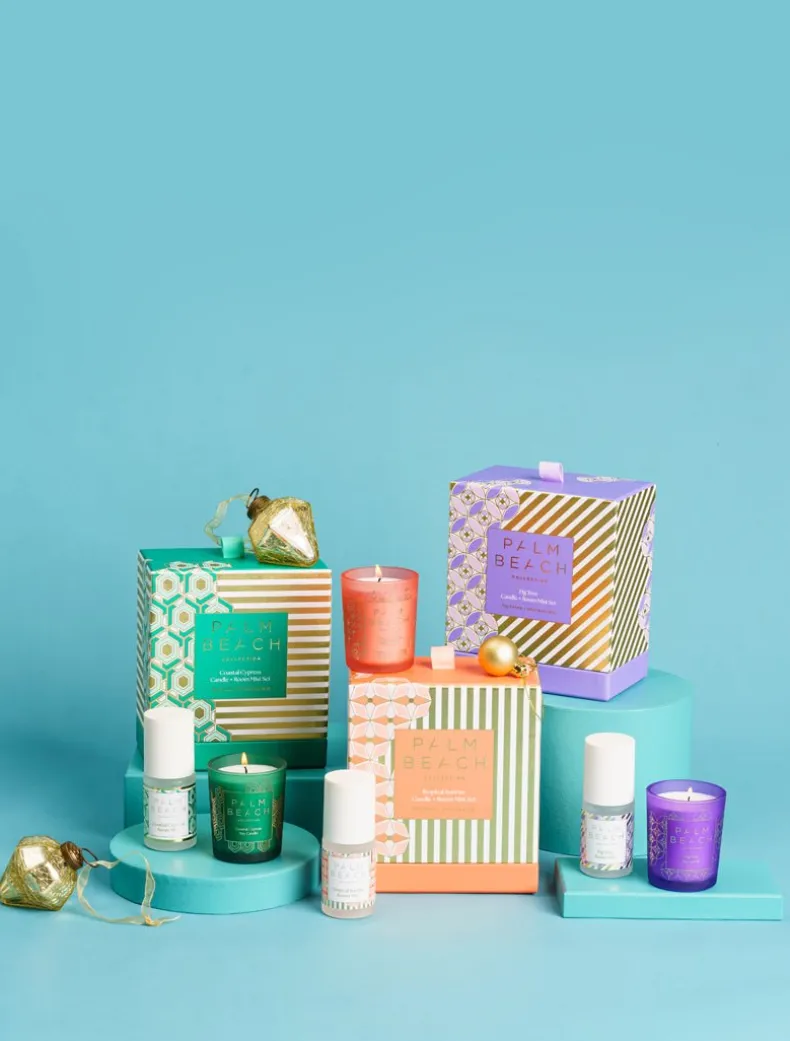 Palm Beach Candle and Room Mist Set Tropical Sunrise - FINAL SALE