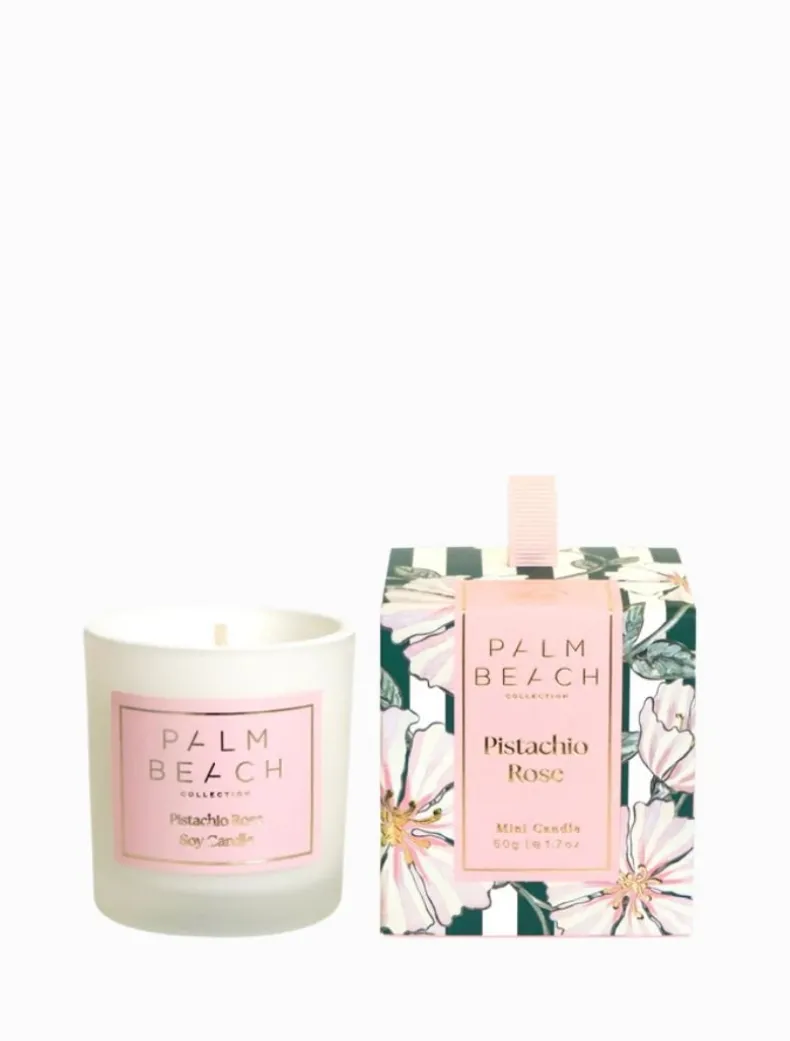 Palm Beach Extra Mini Candle Pistachio Rose 50G