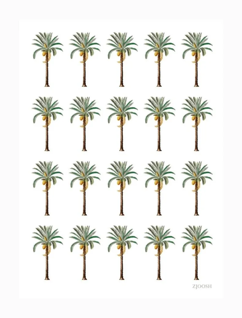 Palms Tea Towel