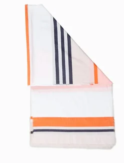 Panama Scarf Beige Orange Black