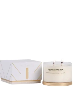 Patchouli u0026 White Musk Soy Candle