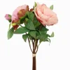 Peony Bouquet 32cm Pink