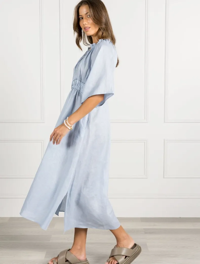 Peony Dress Sky - FINAL SALE