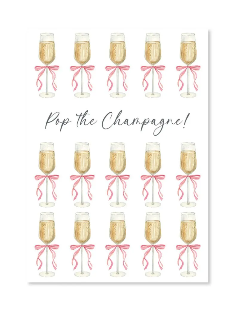 Pop the Champagne Card
