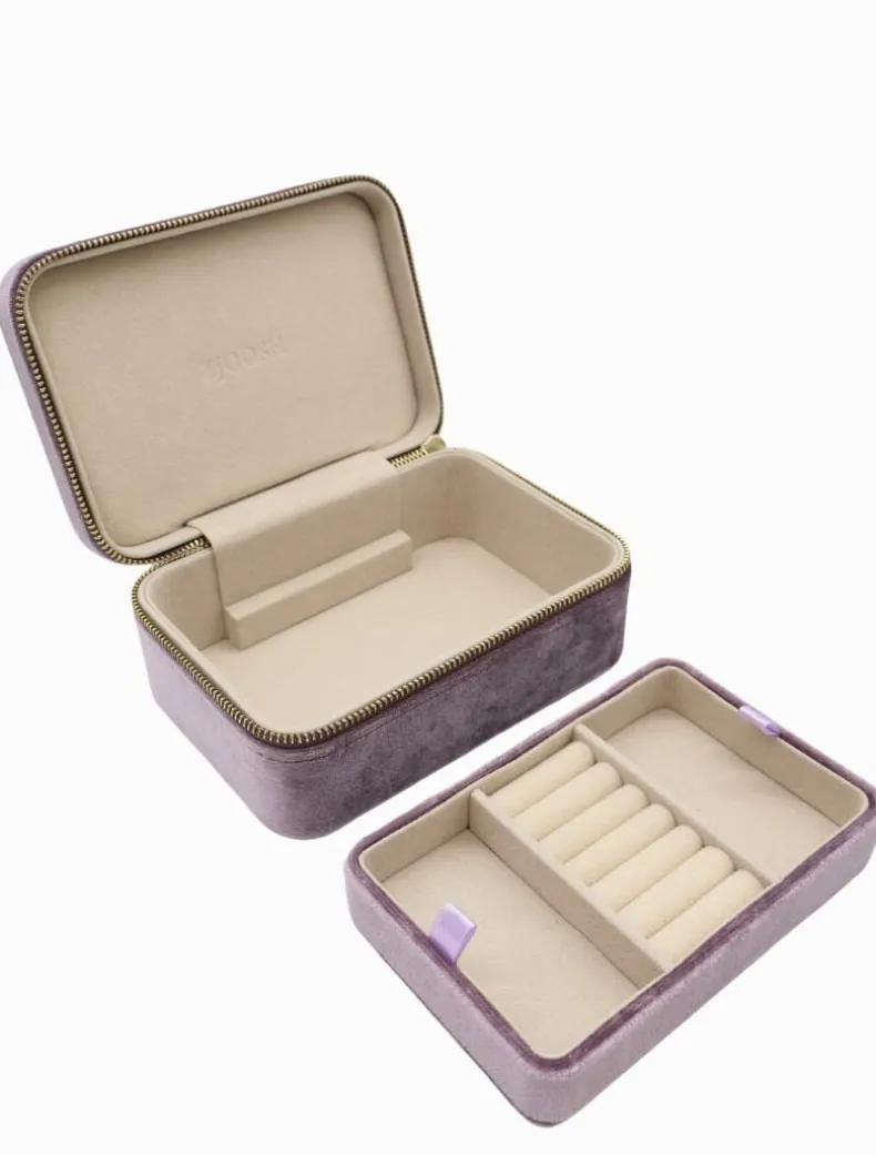 Rectangle Jewellery Case Lilac