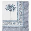 Ritchie Palms Tablecloth Blue (150cm x 320cm)