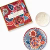 Rose Amber Soap and Dish Set