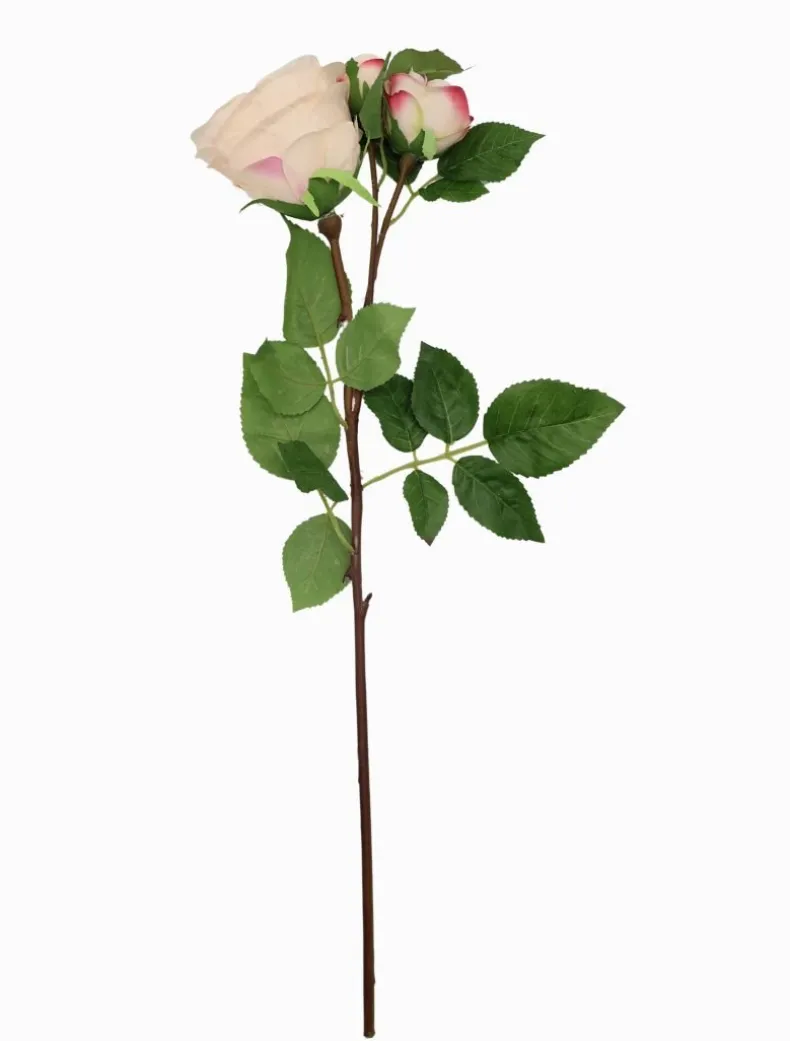 Rose Stem 58cm Pink