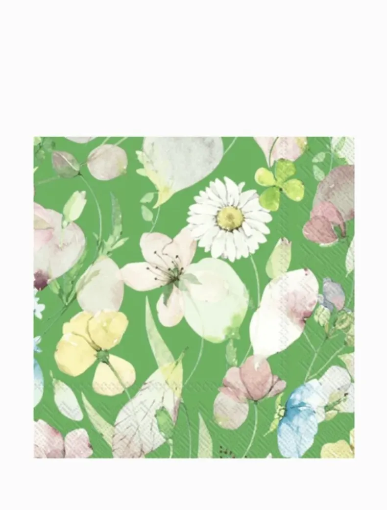 Sada Apple Green Lunch Napkins 20pk
