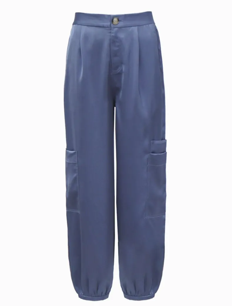 Samantha Cargo Pant Duck Egg Blue - FINAL SALE