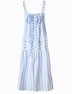 Sarah Striped Sundress Blue - FINAL SALE