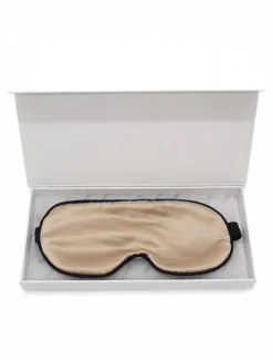 Silk Eye Mask Champagne