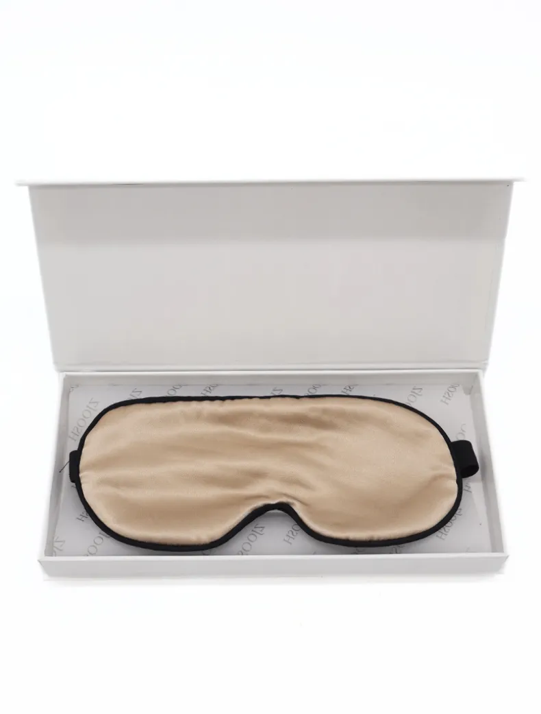 Silk Eye Mask Champagne