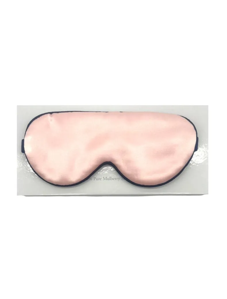 Silk Eye Mask Pink