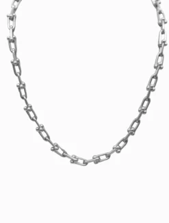 Silver Link Necklace