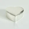 Silver Plated Heart Box