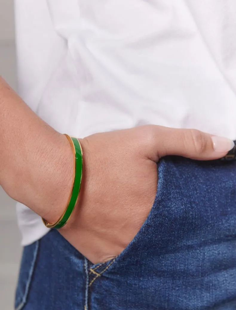 Skinny Bangle Meadow Green