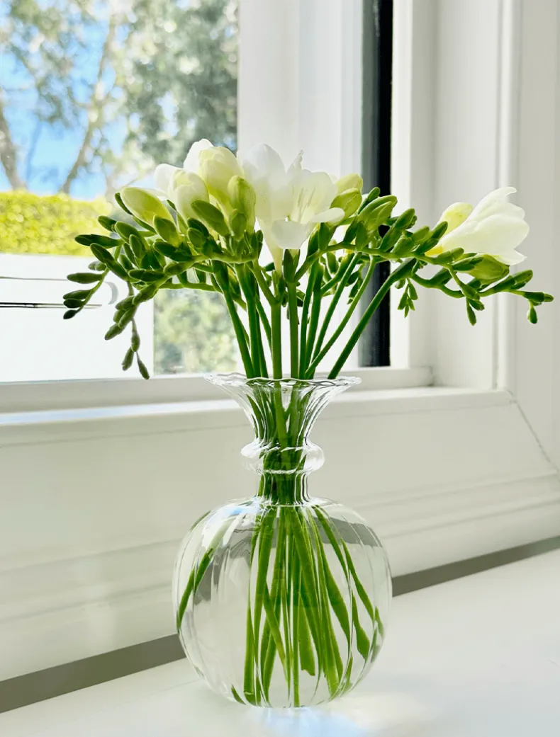 Soiree Trio of Vases Clear