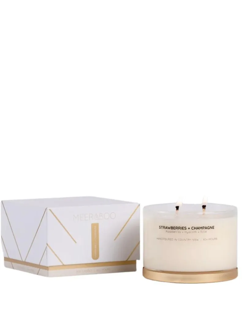 Strawberries u0026 Champagne Soy Candle