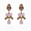 Symposium Agnes Drop Earrings Peach