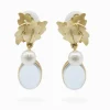 Symposium Astrid Drop Earrings Clip Ons