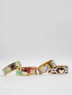 Symposium Enamel Cuff Blue Tones