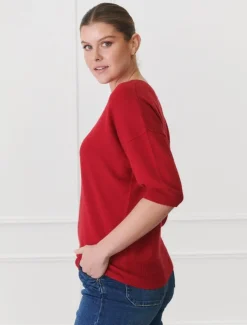 Tara Knit Red