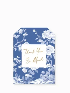 Thank You Chinoiserie Tag
