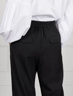 The Hendrix Cuffed Pants Black - FINAL SALE