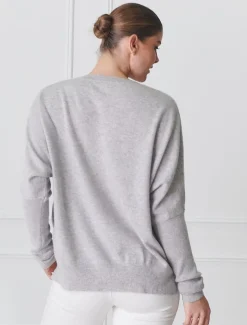 Vanessa Cashmere Jumper Grey