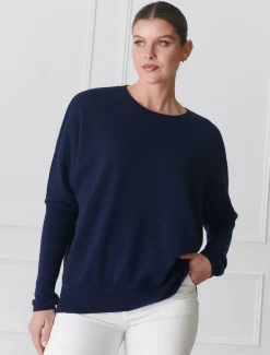 Vanessa Cashmere Jumper Navy