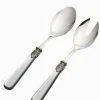 Verona 2 Piece Salad Server Grey