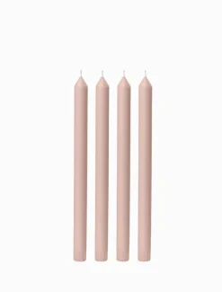 Vintage Blush 30cm Dinner Candle (Pack of 4)