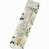 Vintage Botanical Pen White
