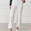Wanda Denim Pant White