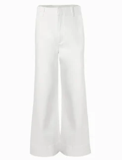 Wanda Denim Pant White
