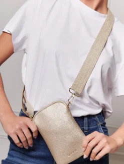 Wanderer Cross Body Bag Gold