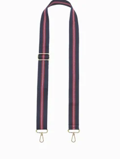 Webbing Bag Strap Navy Geranium
