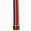 Webbing Bag Strap Navy Red Pink Tan