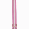 Webbing Bag Strap Pink White
