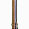 Webbing Bag Strap Tan Navy Green