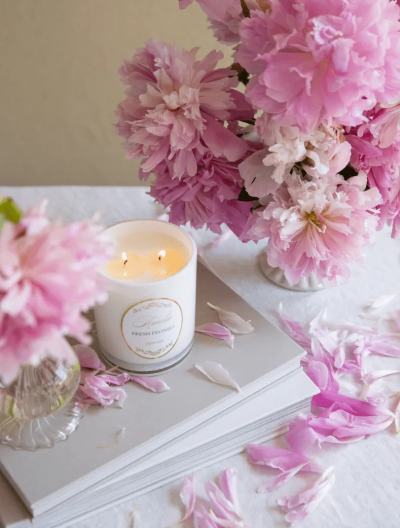 Zjoosh Candle Amelie Fresh Peonies