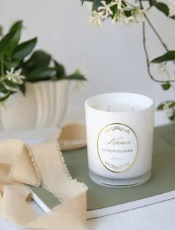 Zjoosh Candle Manon Jasmine Flower
