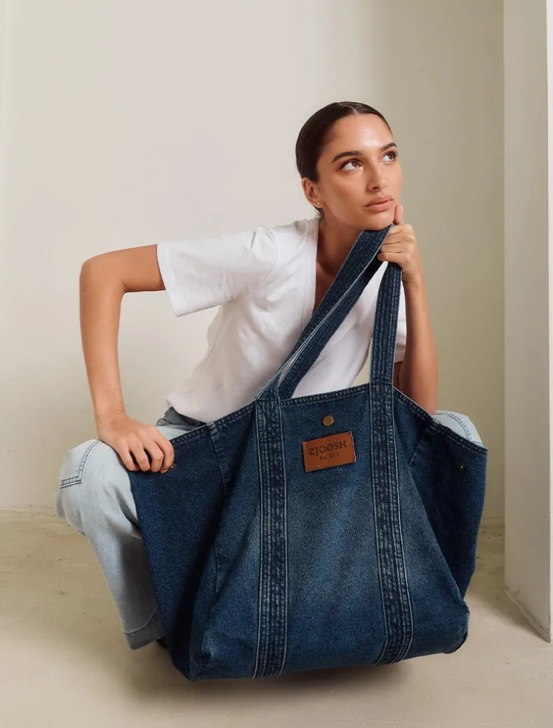 Zjoosh Classic Tote Bag Denim