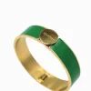 Zjoosh Logo Disk Bangle Green