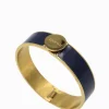 Zjoosh Logo Disk Bangle Navy