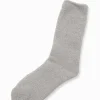 Zjoosh Plush Bed Socks Grey