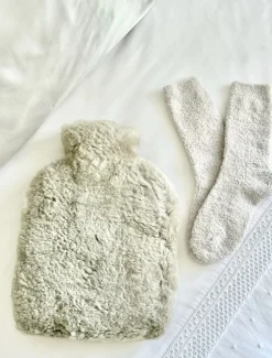 Zjoosh Plush Bed Socks Grey