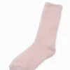 Zjoosh Plush Bed Socks Pink